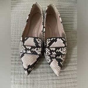 Genuine Italian leather flats